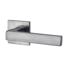 security manufacturer aluminum simple square door lever handle